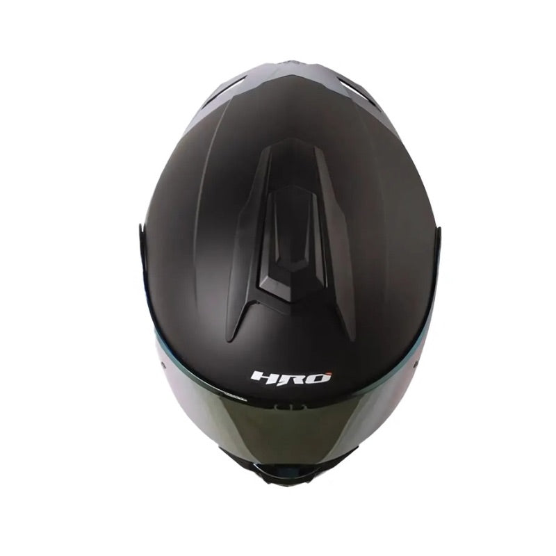 CASCO HRO HRO-3480DV EVO SOLID MATE NEGRO ROJO VISOR IRIDIUM