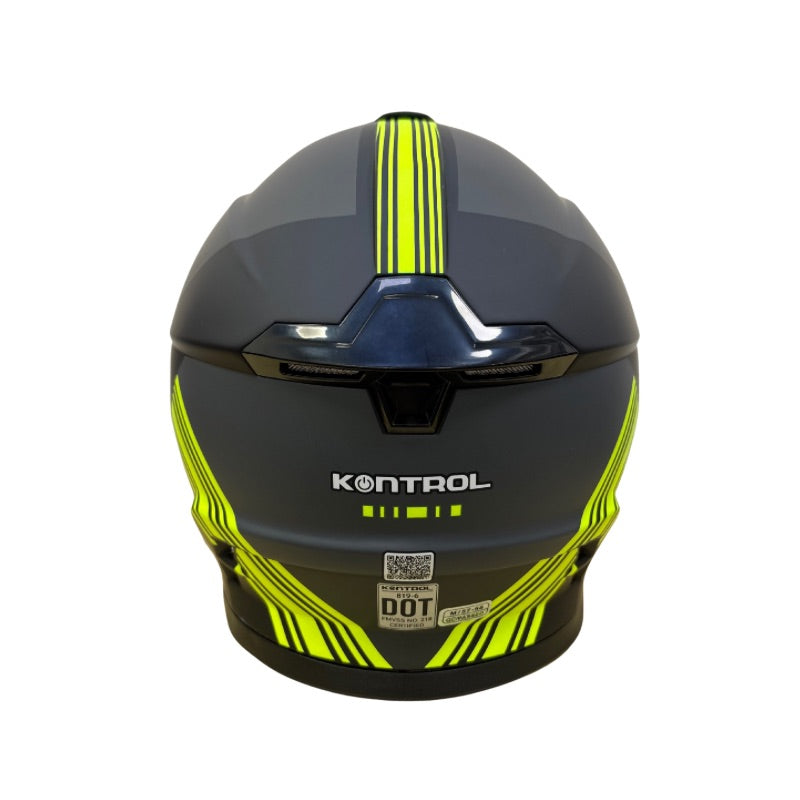 CASCO KONTROL 819-6 OXPORT MATE NEGRO AMARILLO