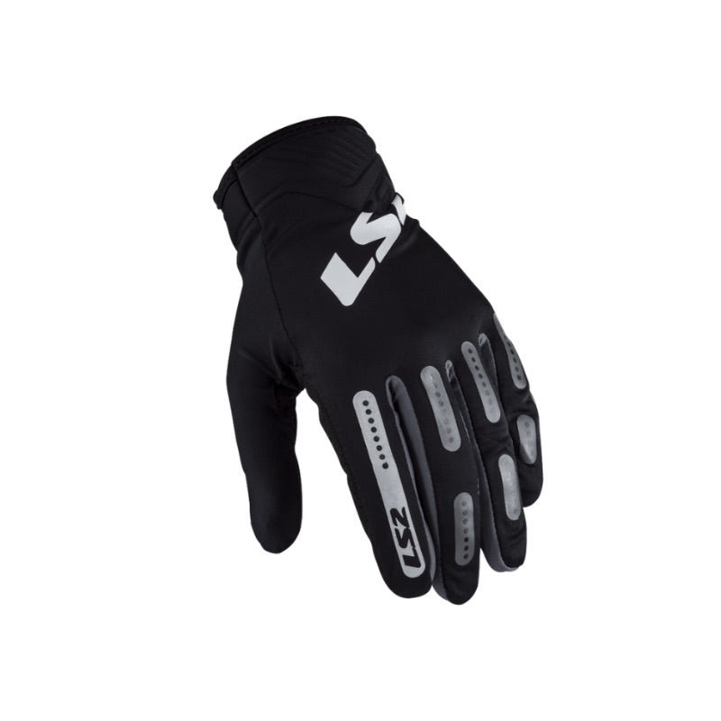 GUANTES LS2 BEND MAN NEGRO GRIS