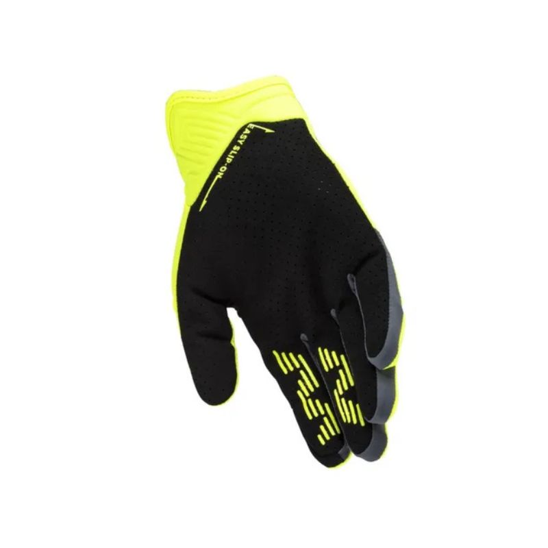 GUANTES LS2 BEND MAN AMARILLO NEON GRIS