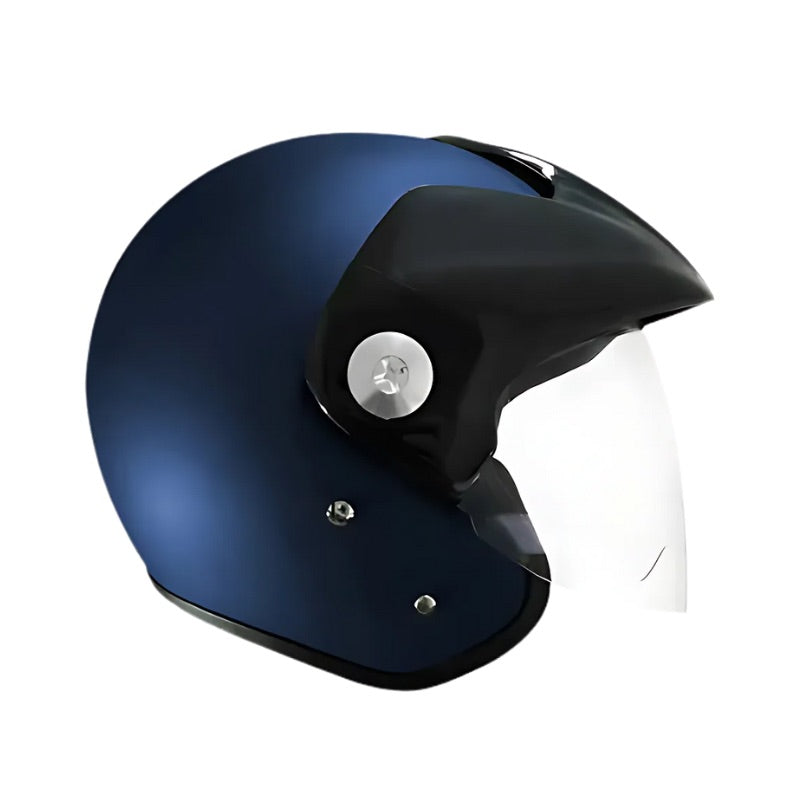 CASCO ZEUS ZS-507 MATE AZUL OSCURO