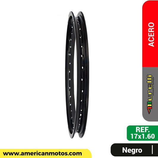 RIN MURELLI 160X17 HIERRO NEGRO