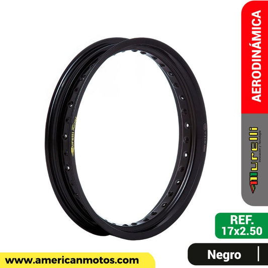 RIN MURELLI 250X17 AERO NEGRO