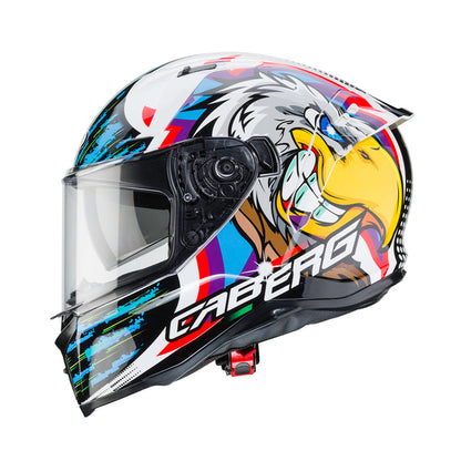 CASCO CABERG AVALON HAWK BLANCO AZUL