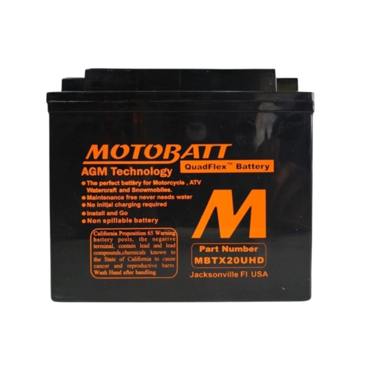 BATERIA MOTOBATT MBTX20UHD AGM QUADFLEX