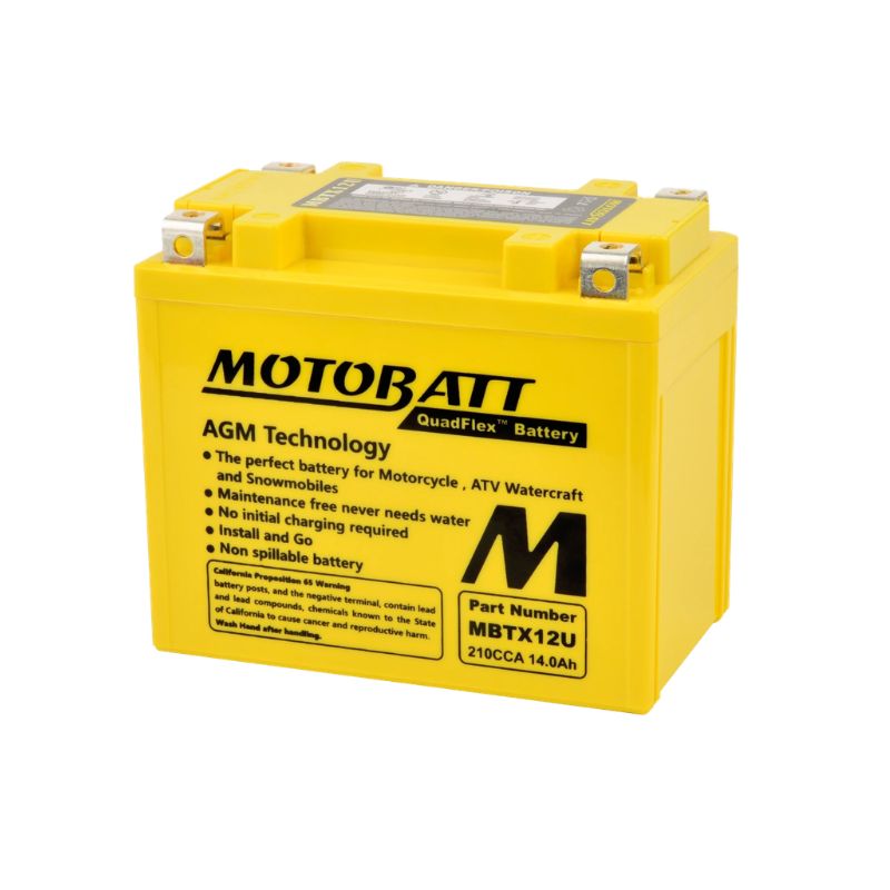 BATERIA MOTOBATT MBTX12U AGM