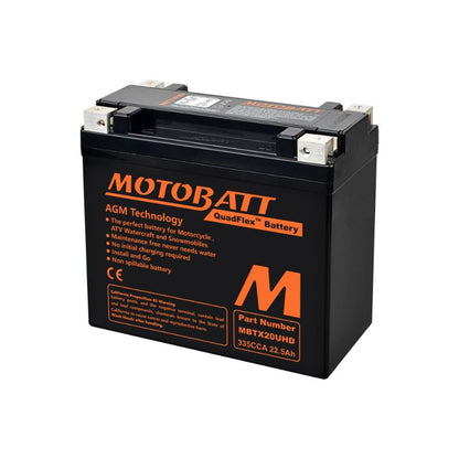 BATERIA MOTOBATT MBTX20UHD AGM QUADFLEX