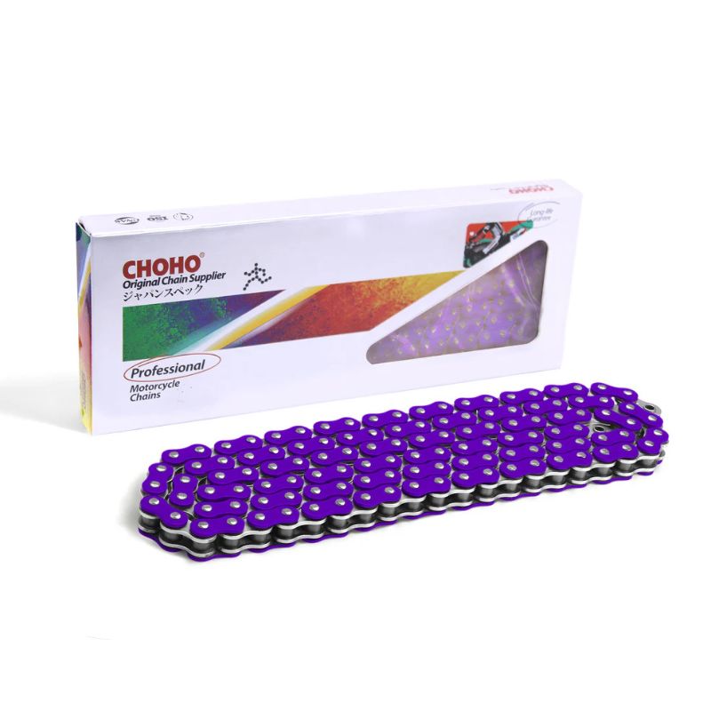 CADENA CHOHO 428H-138L MORADA