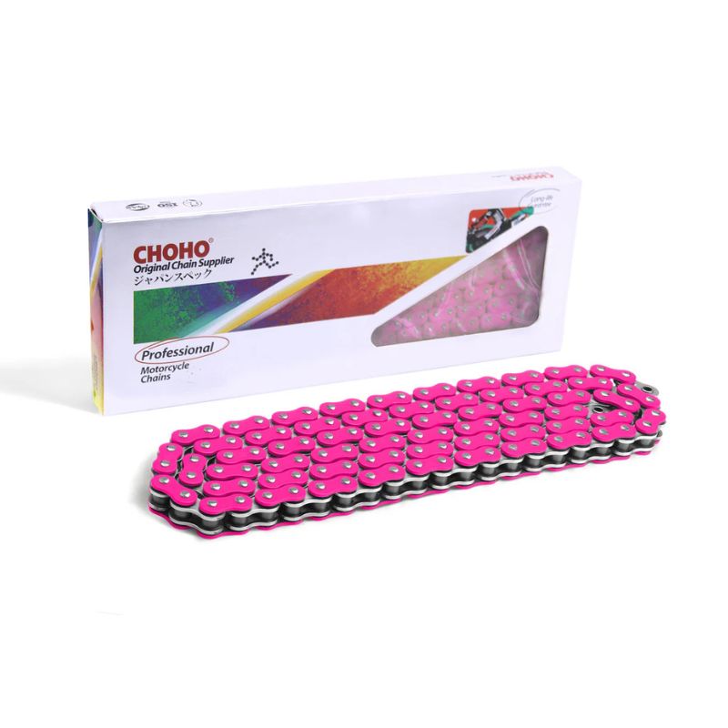 CADENA CHOHO 428H-138L ROSADO