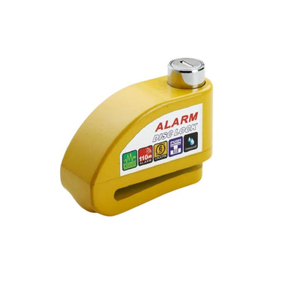 CANDADO NITRUS CON ALARMA AMARILLO