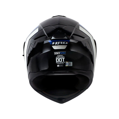 CASCO HRO HRO-3480DV EVO RACESPEC AZUL BLANCO