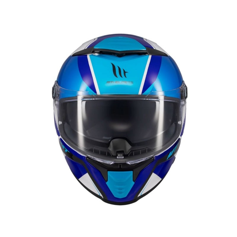 CASCO MT THUNDER4 SV FREEWAY AZUL BLANCO A17
