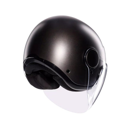 CASCO AGV ETERES MONO MATE GRIS OSCURO