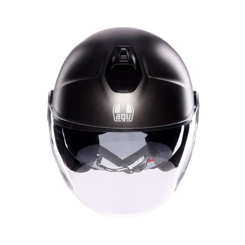 CASCO AGV ETERES MONO MATE GRIS OSCURO