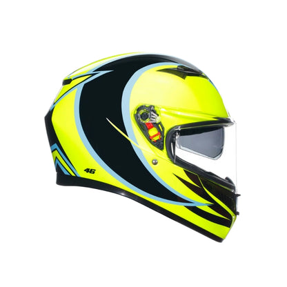 CASCO AGV K3 ROSSI WT PHILLIP ISLAND 2005