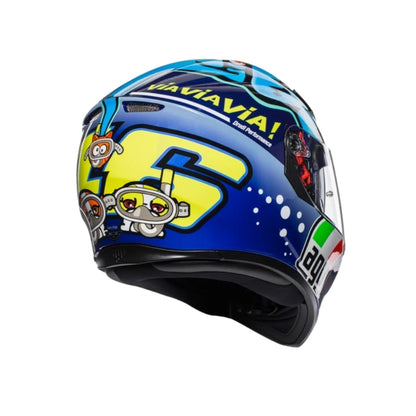CASCO AGV K3 SV ROSSI MISANO 2015