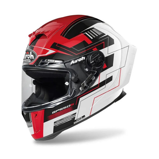 CASCO AIROH GP550 S CHALLENGE ROJO