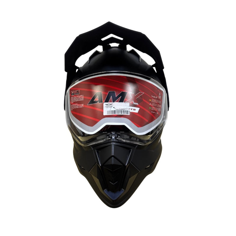CASCO AMX DAKOTA SOLID MATE NEGRO