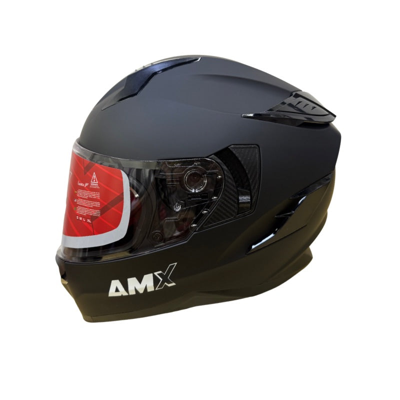 CASCO AMX DEFENDER SOLID MATE NEGRO