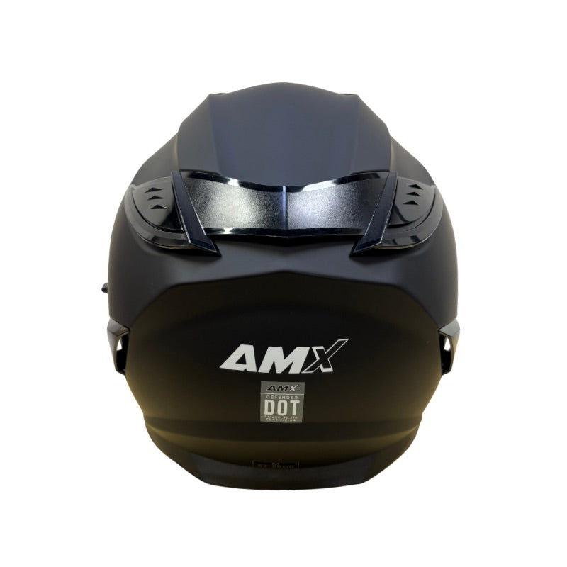 CASCO AMX DEFENDER SOLID MATE NEGRO
