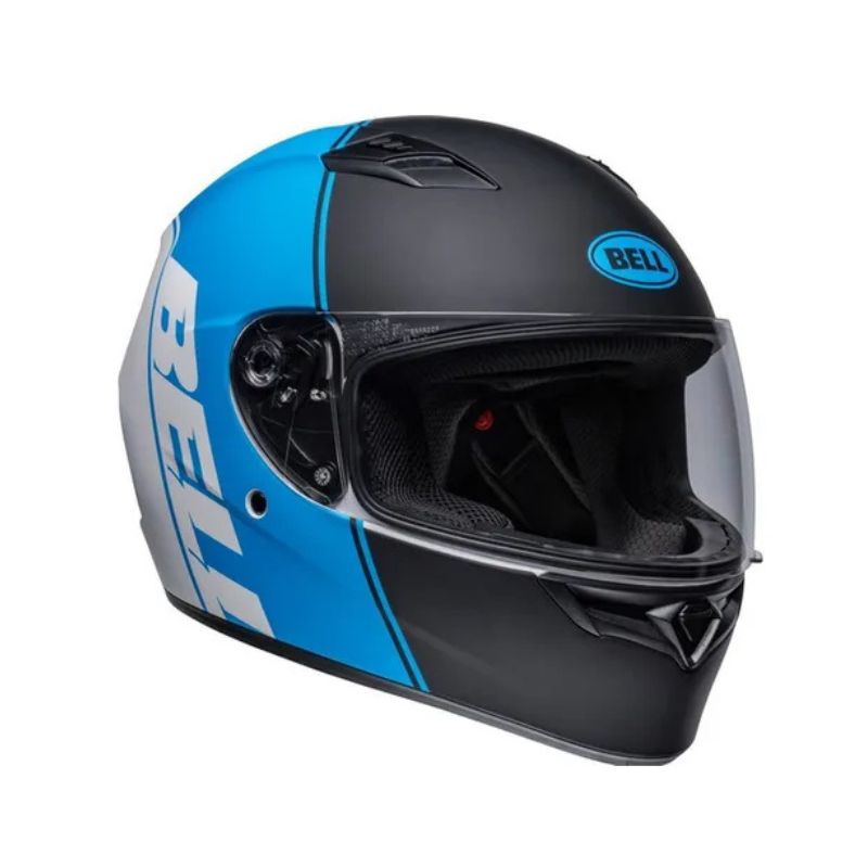 CASCO BELL QUALIFIER ASCENT MATE NEGRO AZUL CLARO