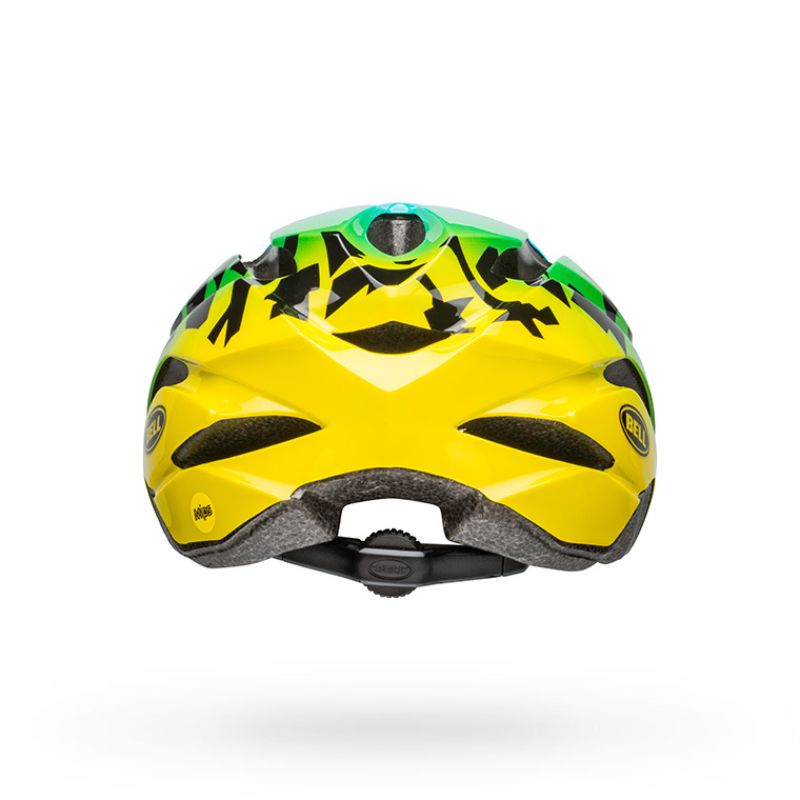 CASCO BELL REVOLUTION AZUL VERDE MIPS
