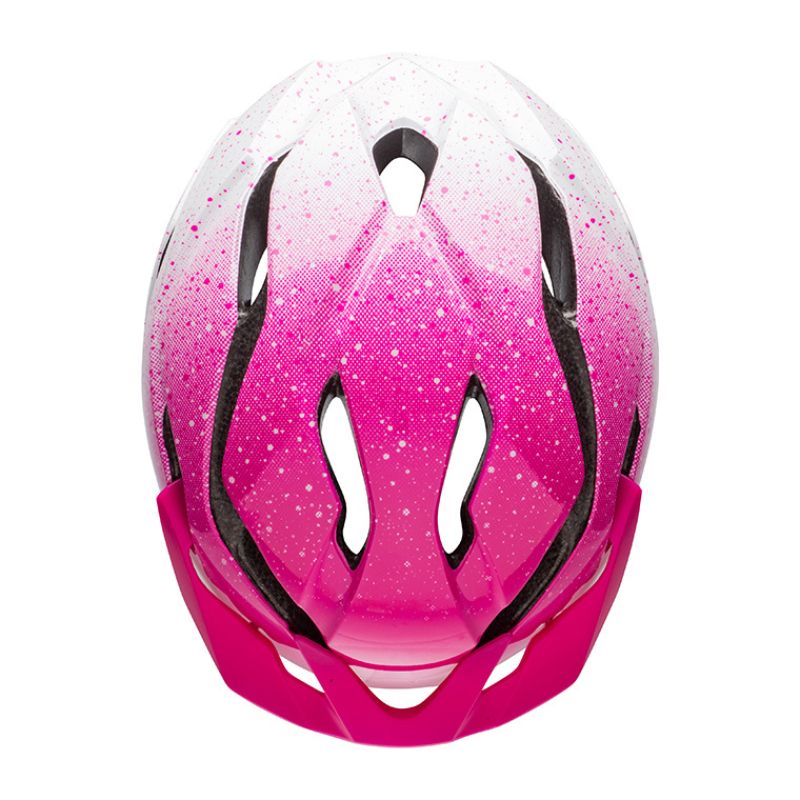 CASCO BELL REVOLUTION FUCSIA BLANCO MIPS
