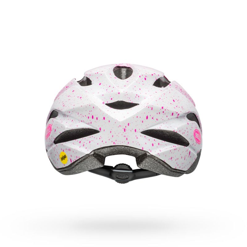 CASCO BELL REVOLUTION FUCSIA BLANCO MIPS