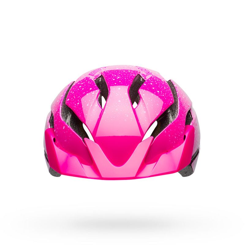 CASCO BELL REVOLUTION FUCSIA BLANCO MIPS