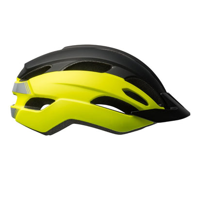 CASCO BELL TRACE MATE AMARILLO NEON NEGRO