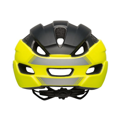 CASCO BELL TRACE MATE AMARILLO NEON NEGRO