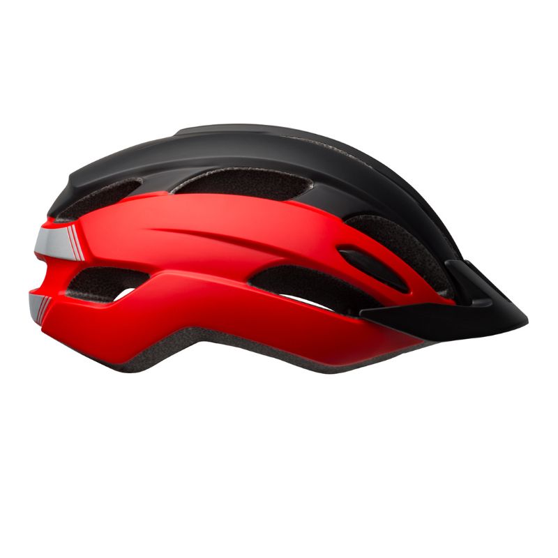 CASCO BELL TRACE MATE ROJO NEGRO