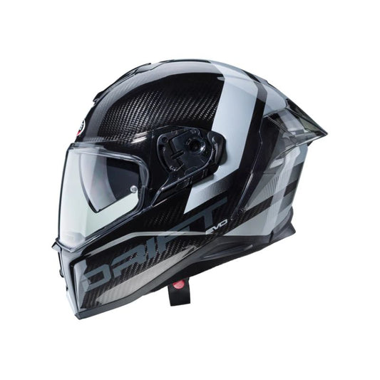 CASCO CABERG DRIFT EVO CARBON SONIC GRIS BLANCO
