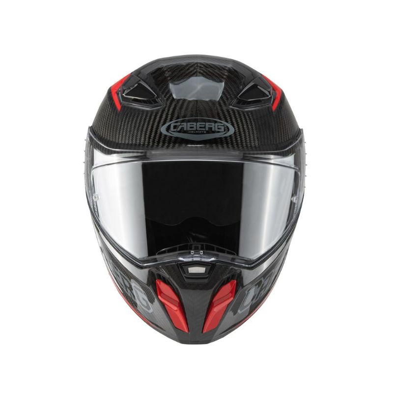 CASCO CABERG DRIFT EVO II CARBON NOVA ROJO
