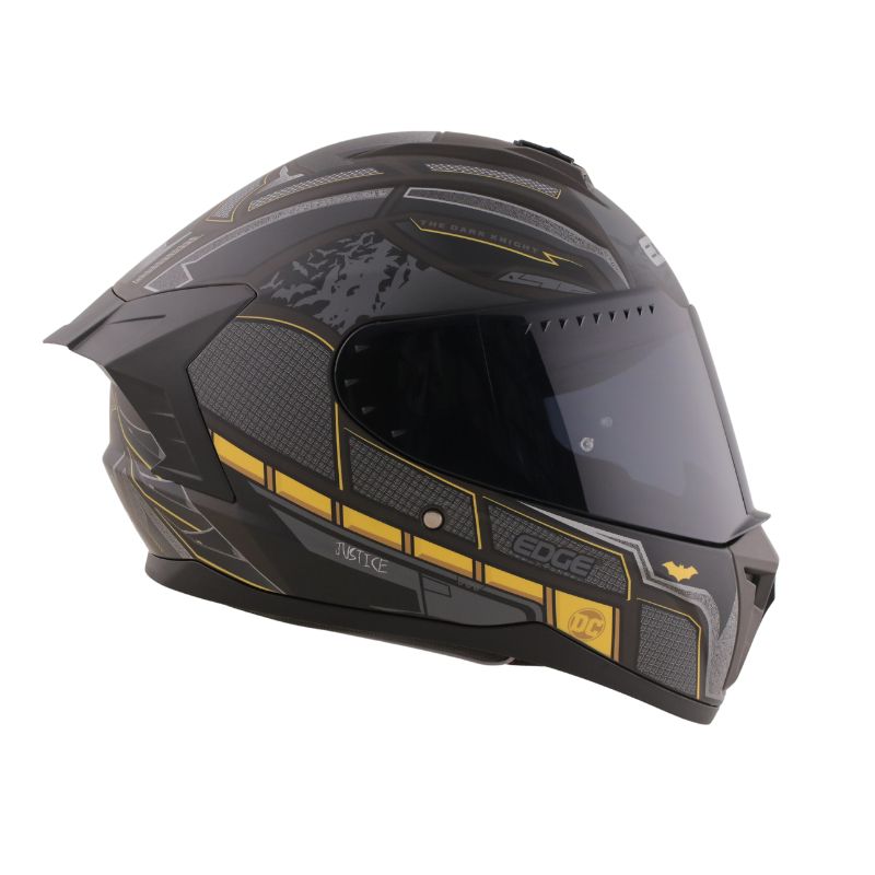 CASCO EDGE EXTREME BATMAN MATE NEGRO