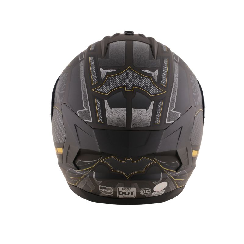 CASCO EDGE EXTREME BATMAN MATE NEGRO