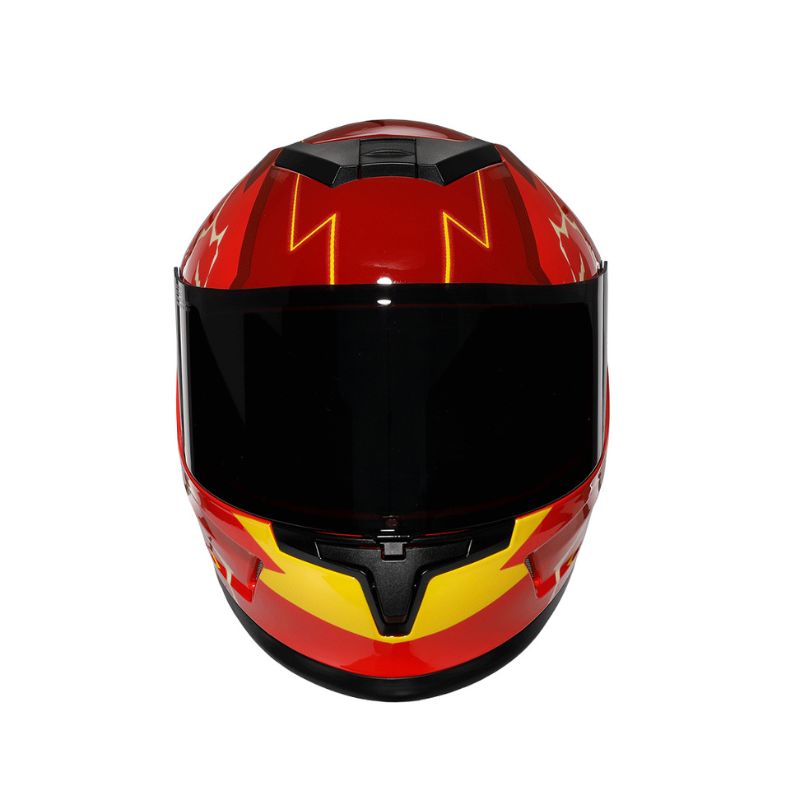 CASCO EDGE ROMAN FLASH YOUTH ROJO