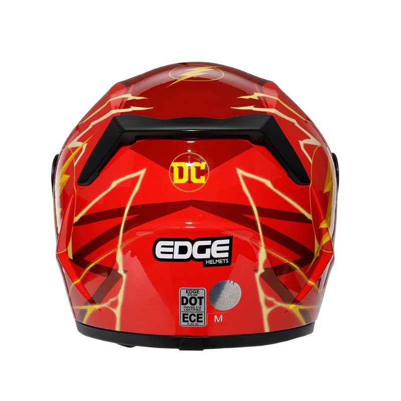 CASCO EDGE ROMAN FLASH YOUTH ROJO
