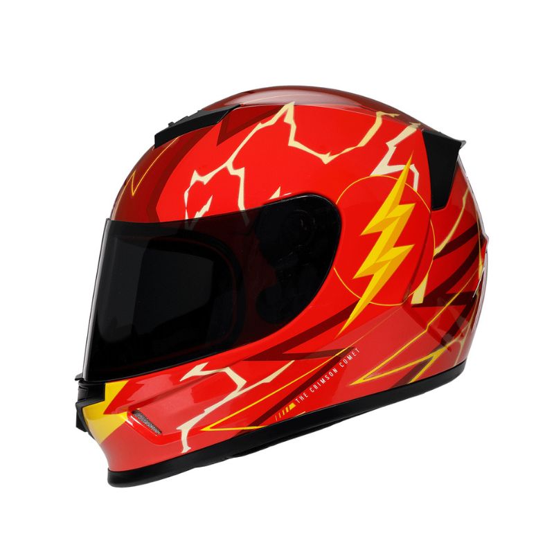 CASCO EDGE ROMAN FLASH YOUTH ROJO