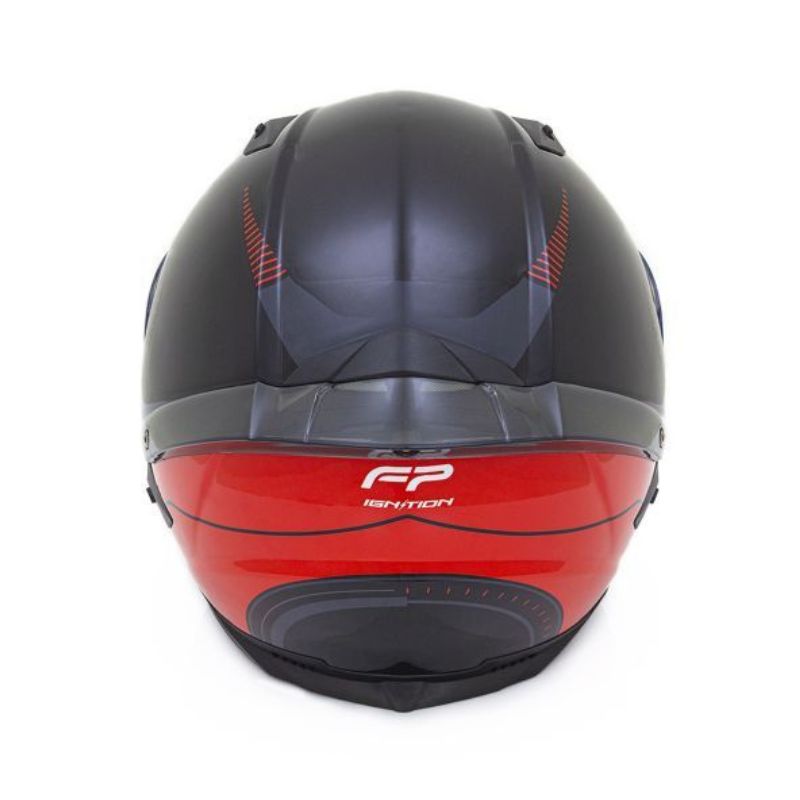 CASCO FIREPARTS IGNITION 863C NEGRO ROJO