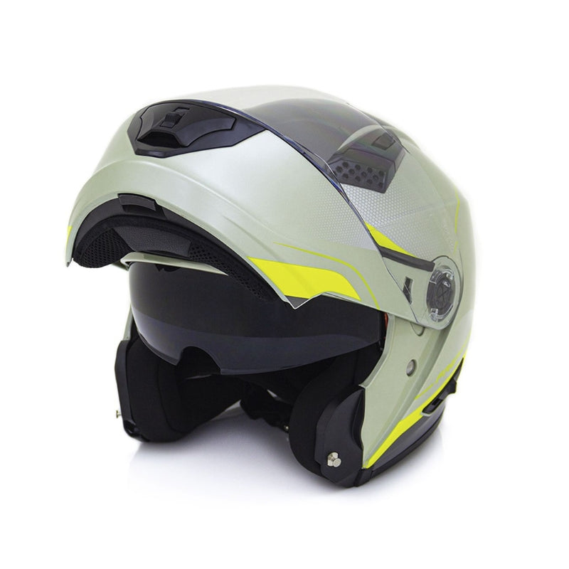 CASCO FIREPARTS AIRWAVE 860B GRIS AMARILLO NEON