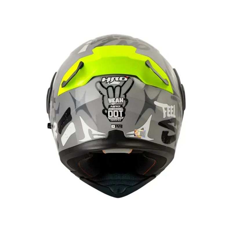 CASCO HRO HRO-3400DV YEAH NARDO GRIS VISOR HUMO