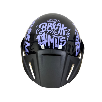 CASCO ICH ICH-102 RUMBLE NEGRO LILA