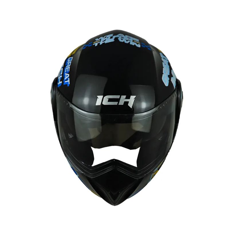 CASCO ICH ICH-3110S ERACER NEGRO NARANJA