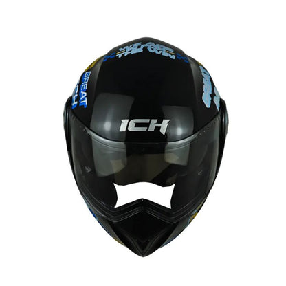 CASCO ICH ICH-3110S ERACER NEGRO NARANJA