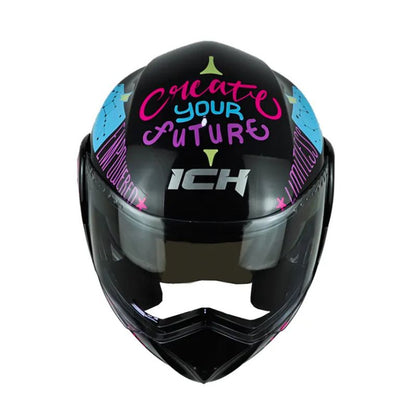 CASCO ICH ICH-3110S FEEL NEGRO AZUL