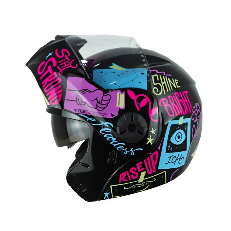 CASCO ICH ICH-3110S FEEL NEGRO AZUL