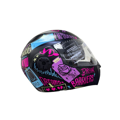 CASCO ICH ICH-3110S FEEL MATE NEGRO AZUL