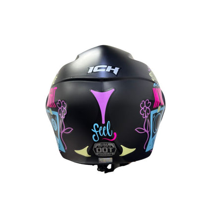 CASCO ICH ICH-3110S FEEL MATE NEGRO AZUL