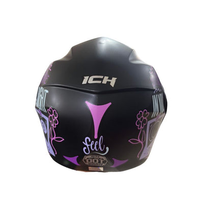 CASCO ICH ICH-3110S FEEL MATE NEGRO LILA